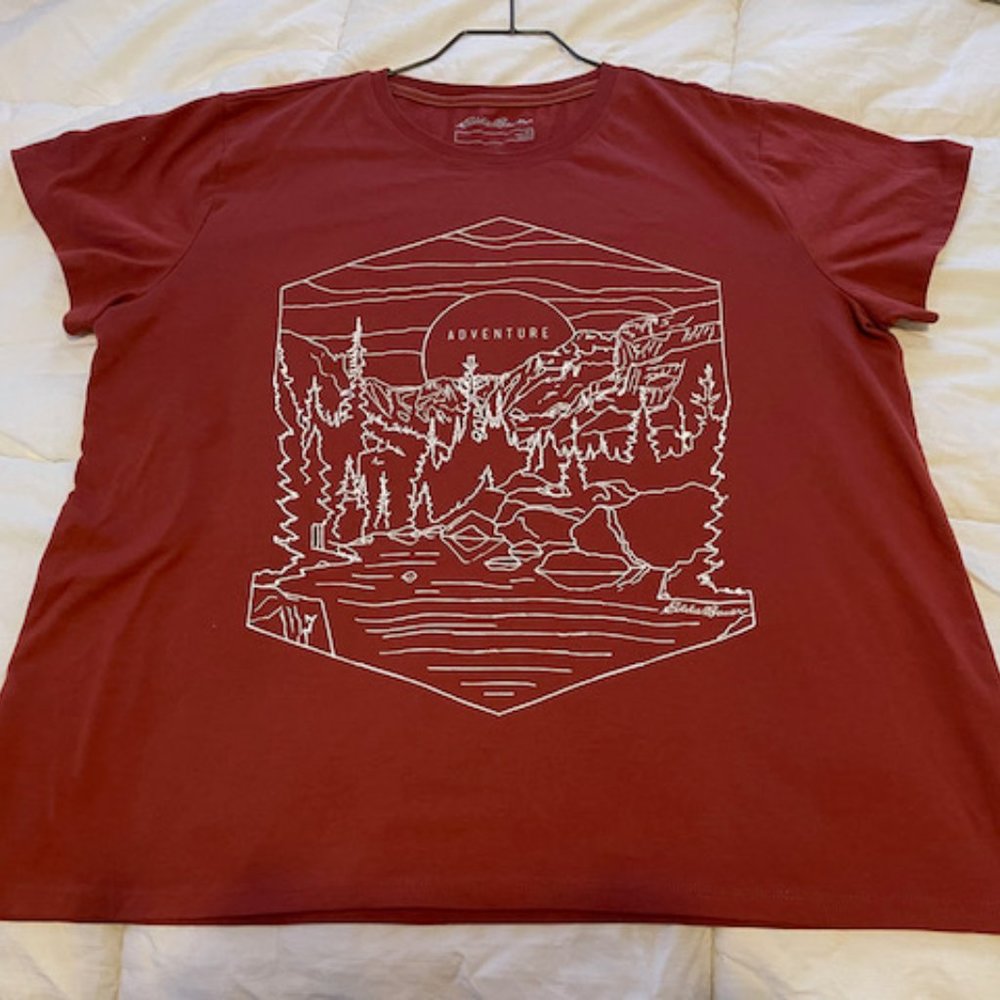 Eddie Bauer Adventure T shirt Women's XL